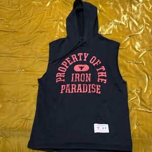 Under Armour Project Rock sleeveless hoodie